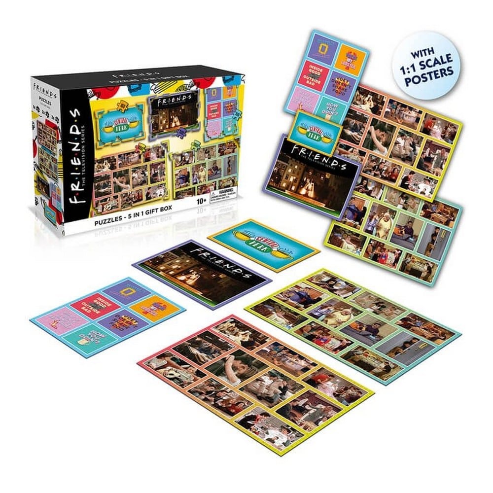 Puzzle Friends 5 in 1 - 500 darados és 1000 darados