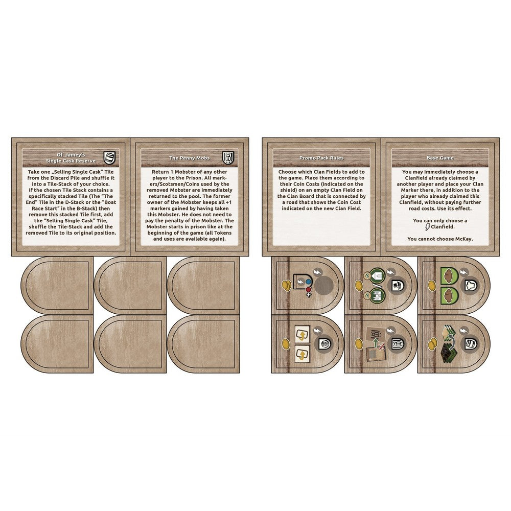 Glen More II: Promo Pack 1-3 all in one angol nyelvű kiegészítő