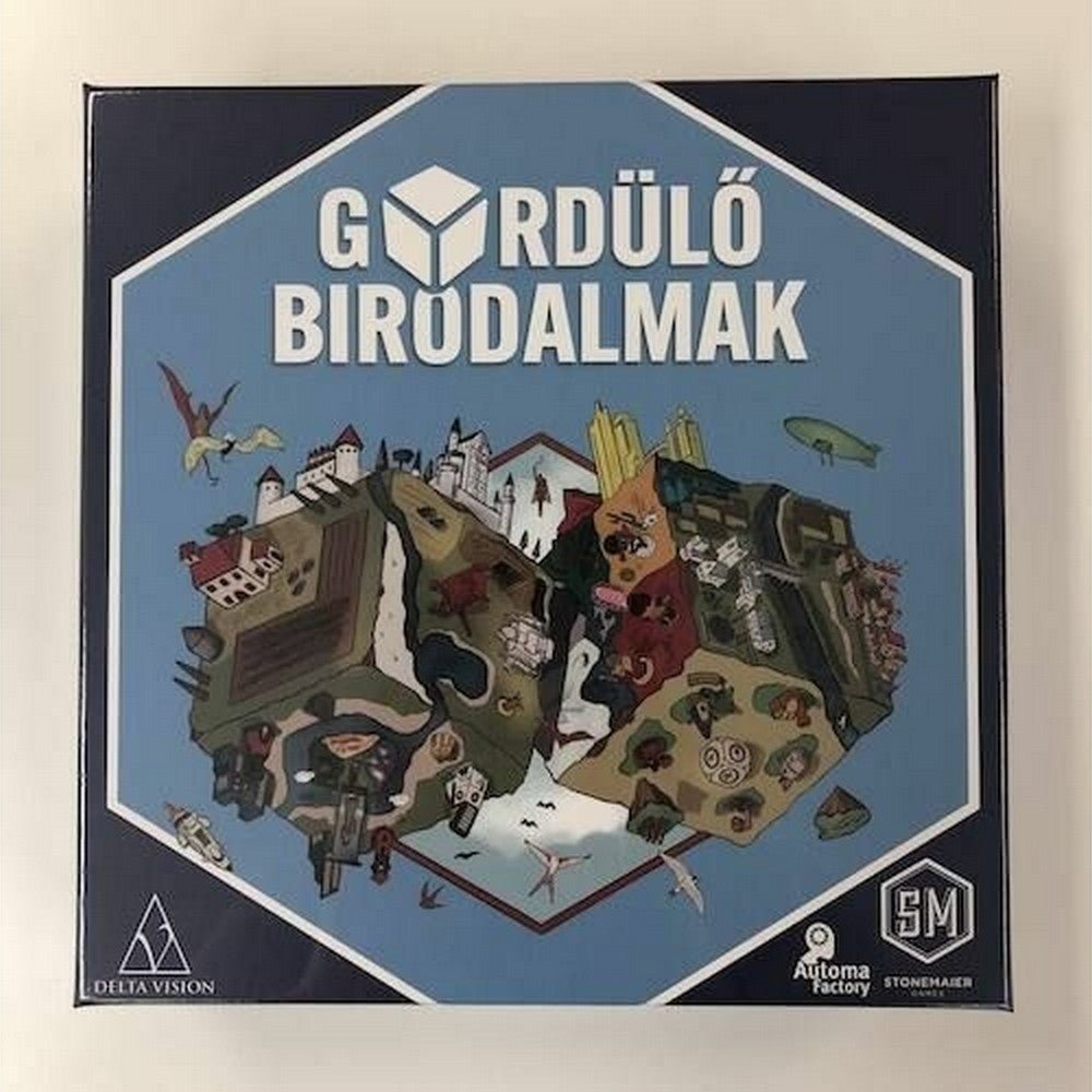 Gördülő birodalmak magyar nyelvű társasjáték