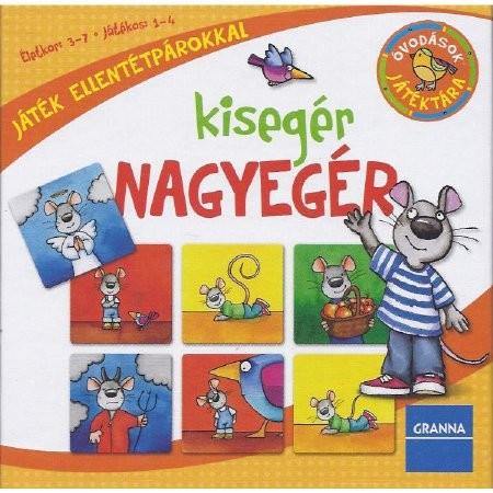 Granna Óvodások játéktára - Kisegér nagyegér-Granna-1-Játszma.ro - A maradandó élmények boltja