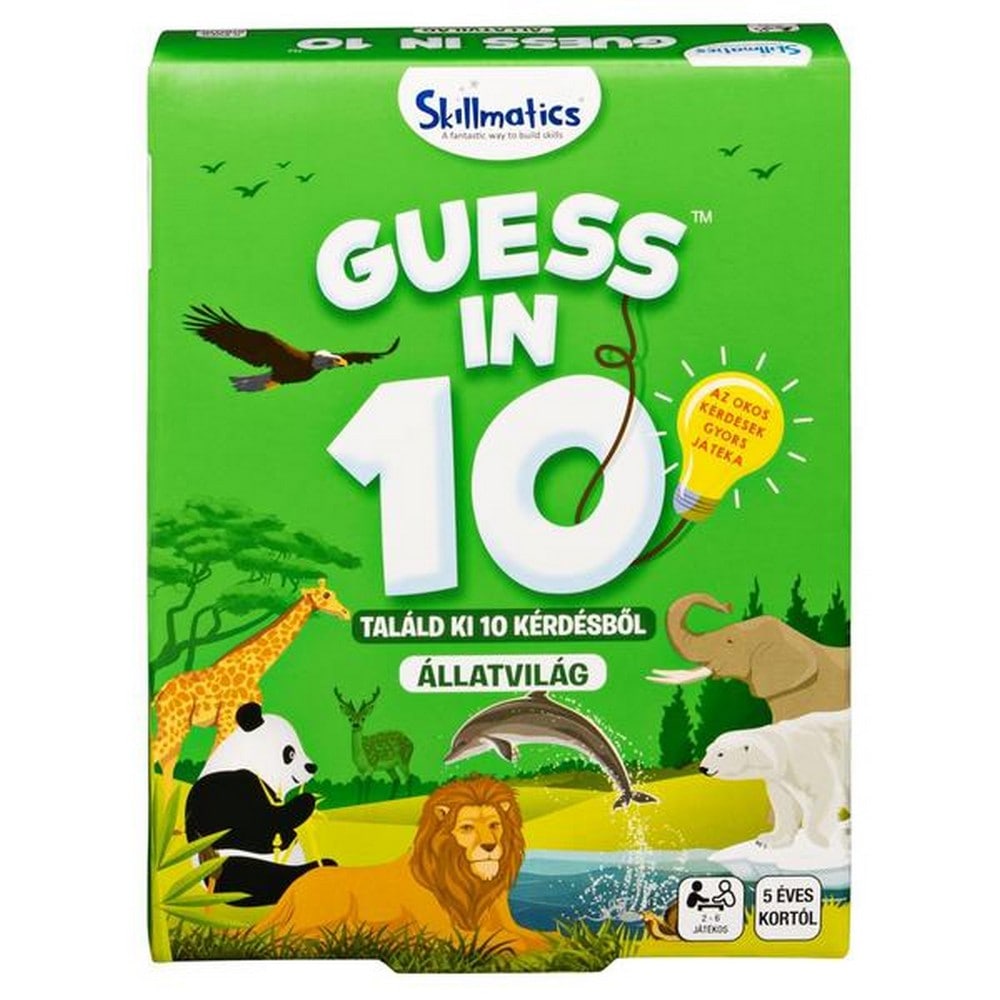 Guess in 10 - Állatvilág magyar nyelvű társasjáték