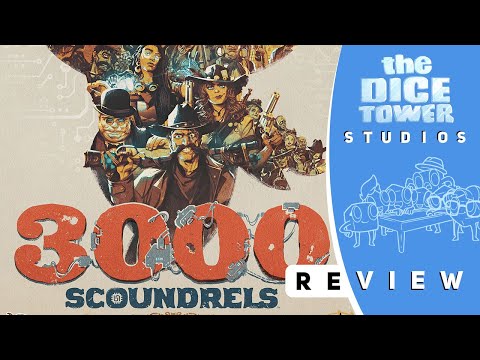 3000 Scoundrels angol nyelvű társasjáték