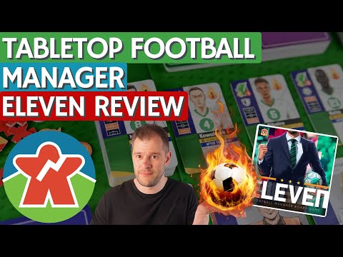Eleven: Football Manager Board Game, angol nyelvű társasjáték