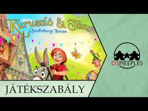 Kuruzsló és Tsa. - Quedlinburgi Futam magyar nyelvű társasjáték