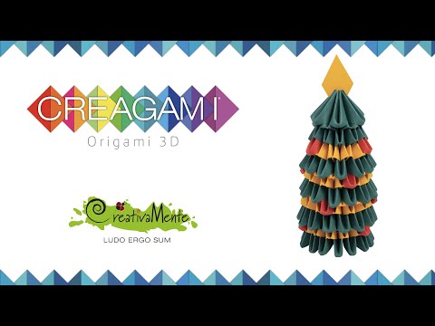 Creagami - 3D origami készlet, karácsonyi