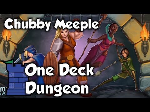 One Deck Dungeon angol nyelvű társasjáték