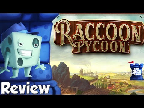 Raccon Tycoon angol nyelvű társasjáték