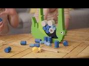Egyensúlyozó játék - Krokodil, BS Toys