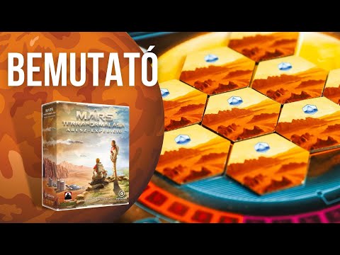A Mars terraformálása: Árész-Expedíció magyar nyelvű társasjáték