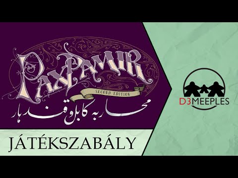 Pax Pamir: Second Edition angol nyelvű társasjáték