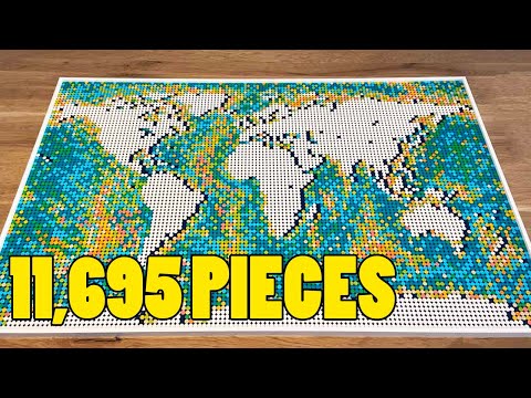 LEGO Art Világtérkép 31203 1 darabos