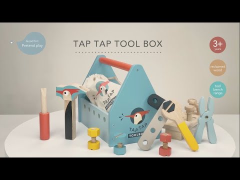 TAP TAP szerszámosláda Tender Leaf Toys