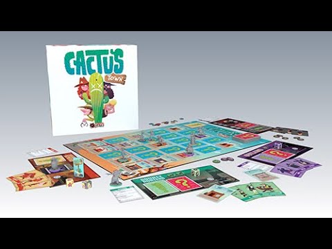Cactus Town angol nyelvű társasjáték