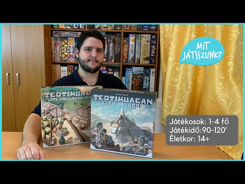 Teotihuacan - Az istenek városa magyar nyelvű társasjáték