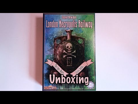 London Necropolis Railway angol nyelvű társasjáték