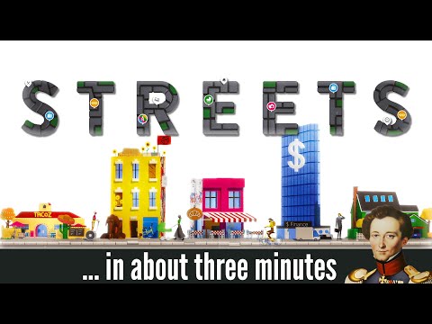 Streets angol nyelvű társasjáték