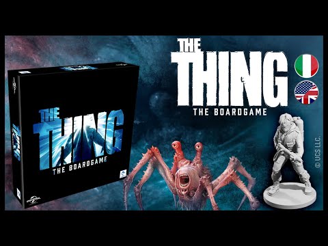 The Thing The Boardgame, angol nyelvű társasjáték
