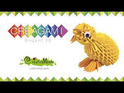Creagami - 3D origami készlet, Csibe