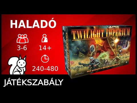 Twilight Imperium 4. kiadás magyar nyelvű társasjáték