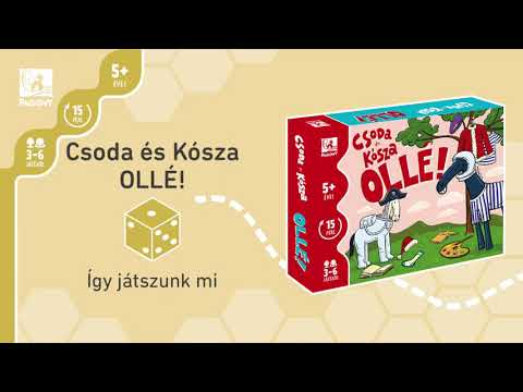 Csoda és Kósza: Ollé! magyar nyelvű társasjáték