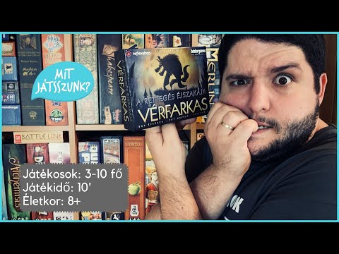A Rettegés Éjszakája: Vérfarkas magyar nyelvű társasjáték