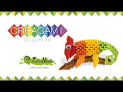 Creagami - 3D origami készlet, Kaméleon
