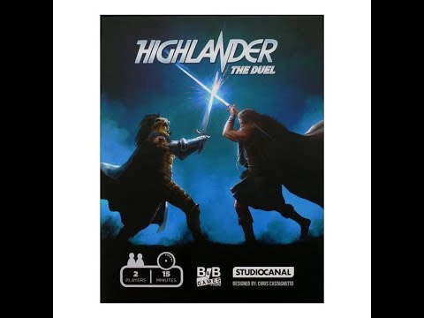 Highlander: The Duel angol nyelvű társasjáték