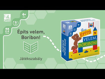 Építs velem, Boribon! magyar nyelvű társasjáték