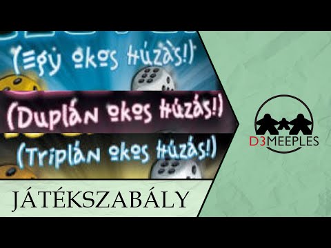 Clever hoch Drei, Triplán okos húzás magyar nyelvű társasjáték