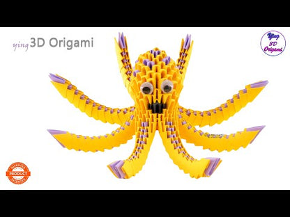 Creagami - 3D origami készlet, Polip
