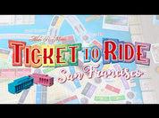 Ticket to Ride: San Francisco angol nyelvű társasjáték