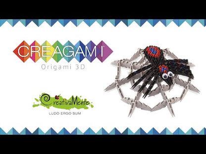 Creagami - 3D origami készlet, Pók hálóval