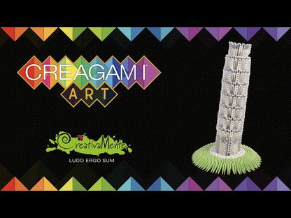 Creagami Art - 3D origami készlet, Pisai ferde torony