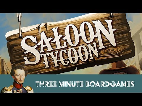 Saloon Tycoon (2nd edition) angol nyelvű társasjáték