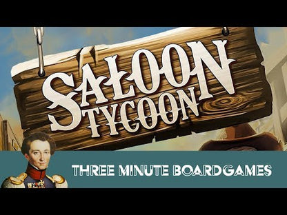 Saloon Tycoon (2nd edition) -Angol nyelvű társasjáték