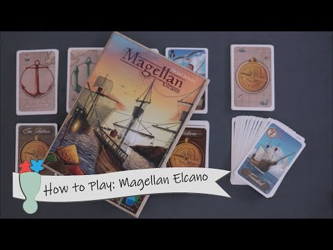 Magellan: Elcano angol nyelvű társasjáték