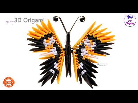 Creagami - 3D origami készlet, Pillangó