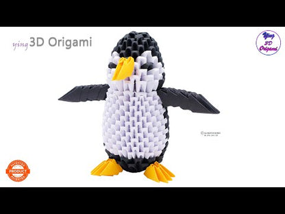 Creagami - 3D origami készlet, Pingvin