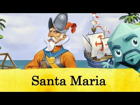 Santa Maria angol nyelvű társasjáték