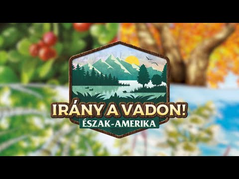 Irány a vadon! - Észak-Amerika magyar nyelvű társasjáték