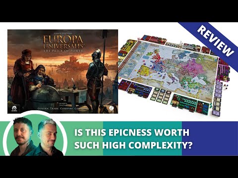 Europa Universalis: The Price of Power Standard Edition angol nyelvű társasjáték