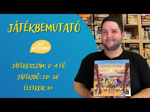 Akropolisz magyar nyelvű társasjáték