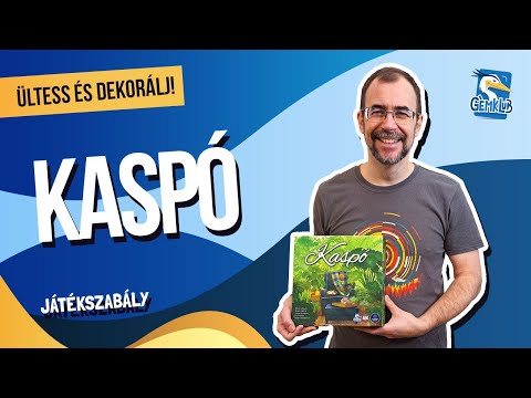 Kaspó, magyar nyelvű társasjáték