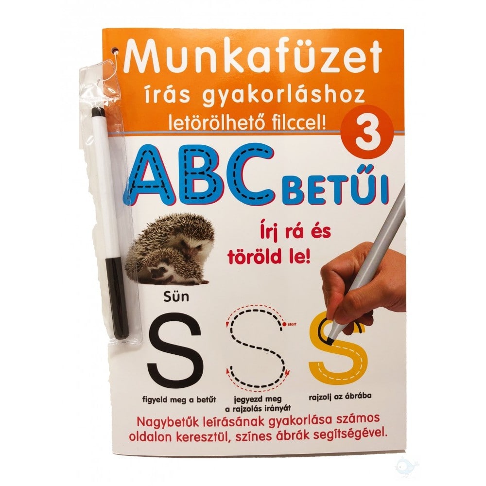 Írj rá és törölj - ABC Betűi Munkafüzet