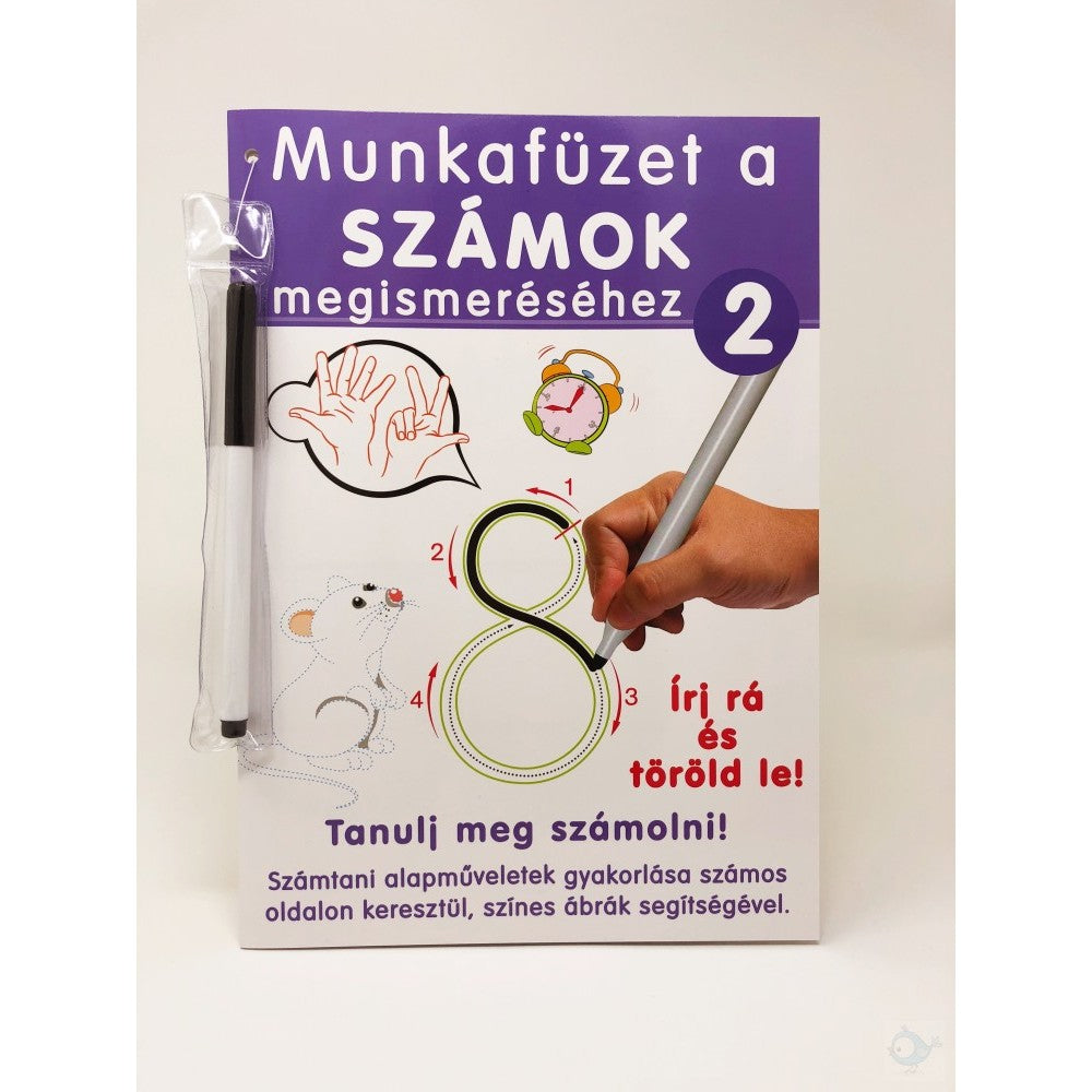 Írj rá és törölj - Tanulj meg számolni Munkafüzet