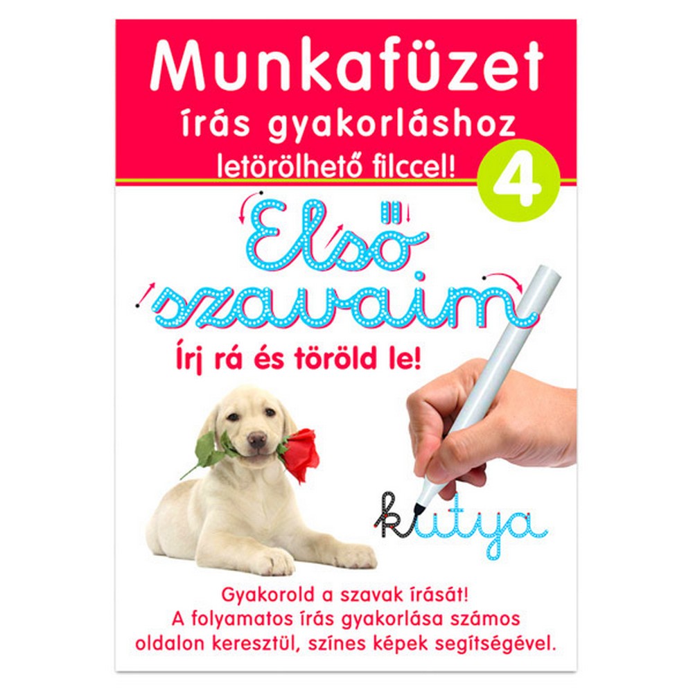 Írj rá és törölj - Első szavaim Munkafüzet