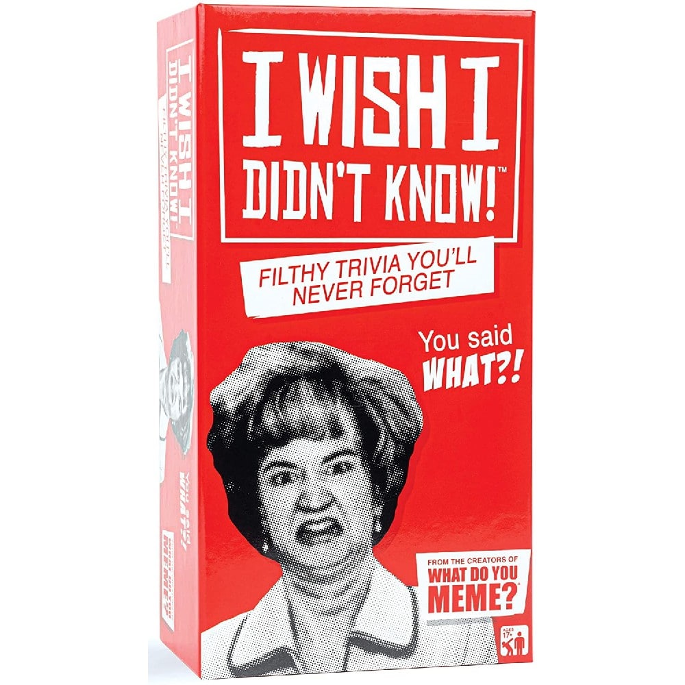 I Wish I Didn't Know! angol nyelvű társasjáték