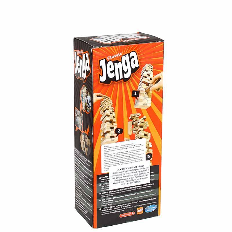 Jenga Classic társasjáték-Hasbro-2-Játszma.ro - A maradandó élmények boltja