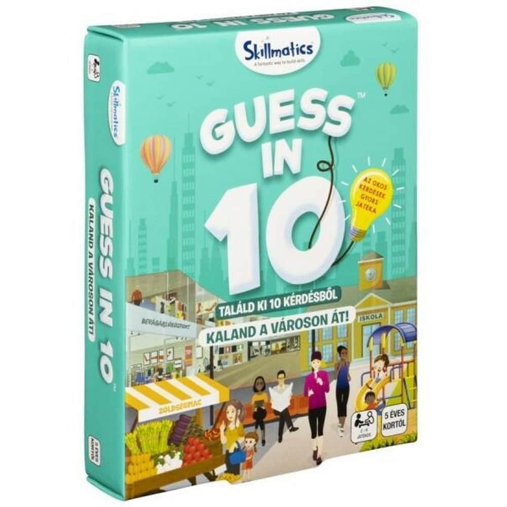 Guess in 10, Találd ki 10 kérdésből, kaland a városon át magyar nyelvű társasjáték