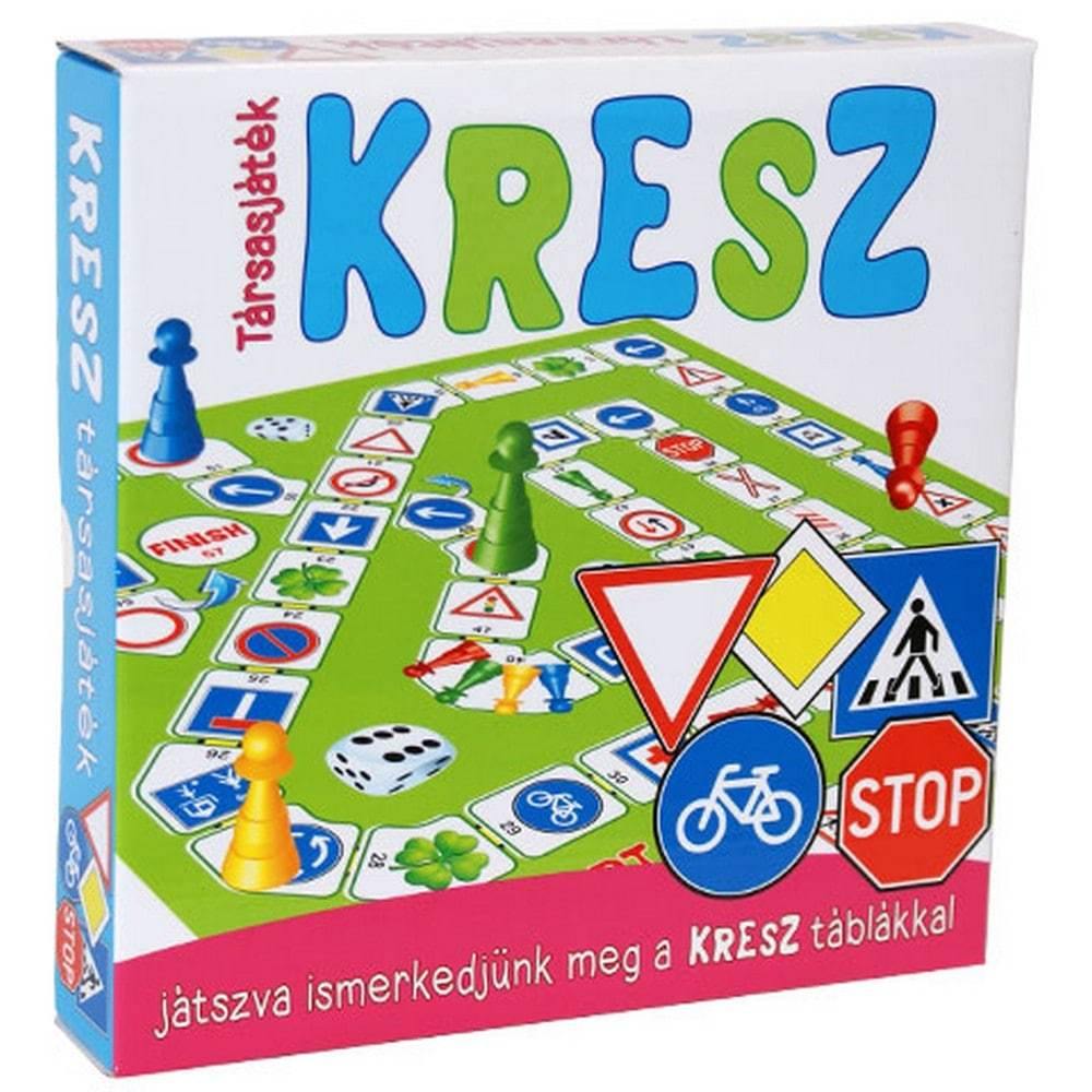 Kresz magyar nyelvű társasjáték